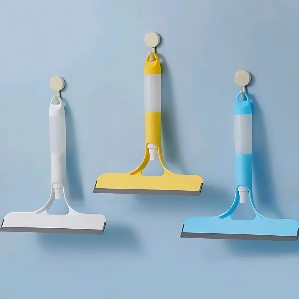 3 in 1 Household Glass/Mirror Cleaning Spray Squeegee