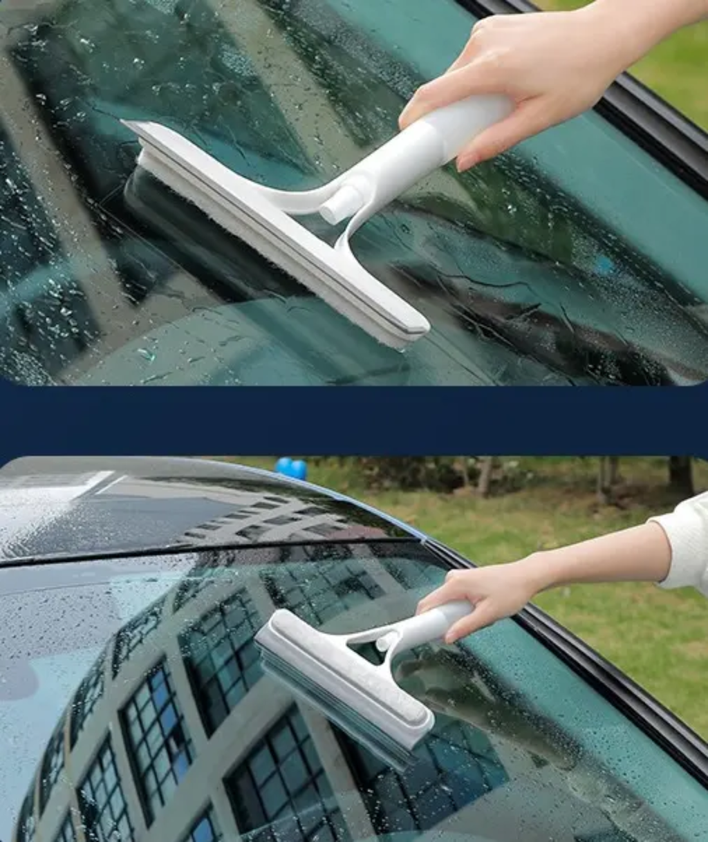 3 in 1 Household Glass/Mirror Cleaning Spray Squeegee
