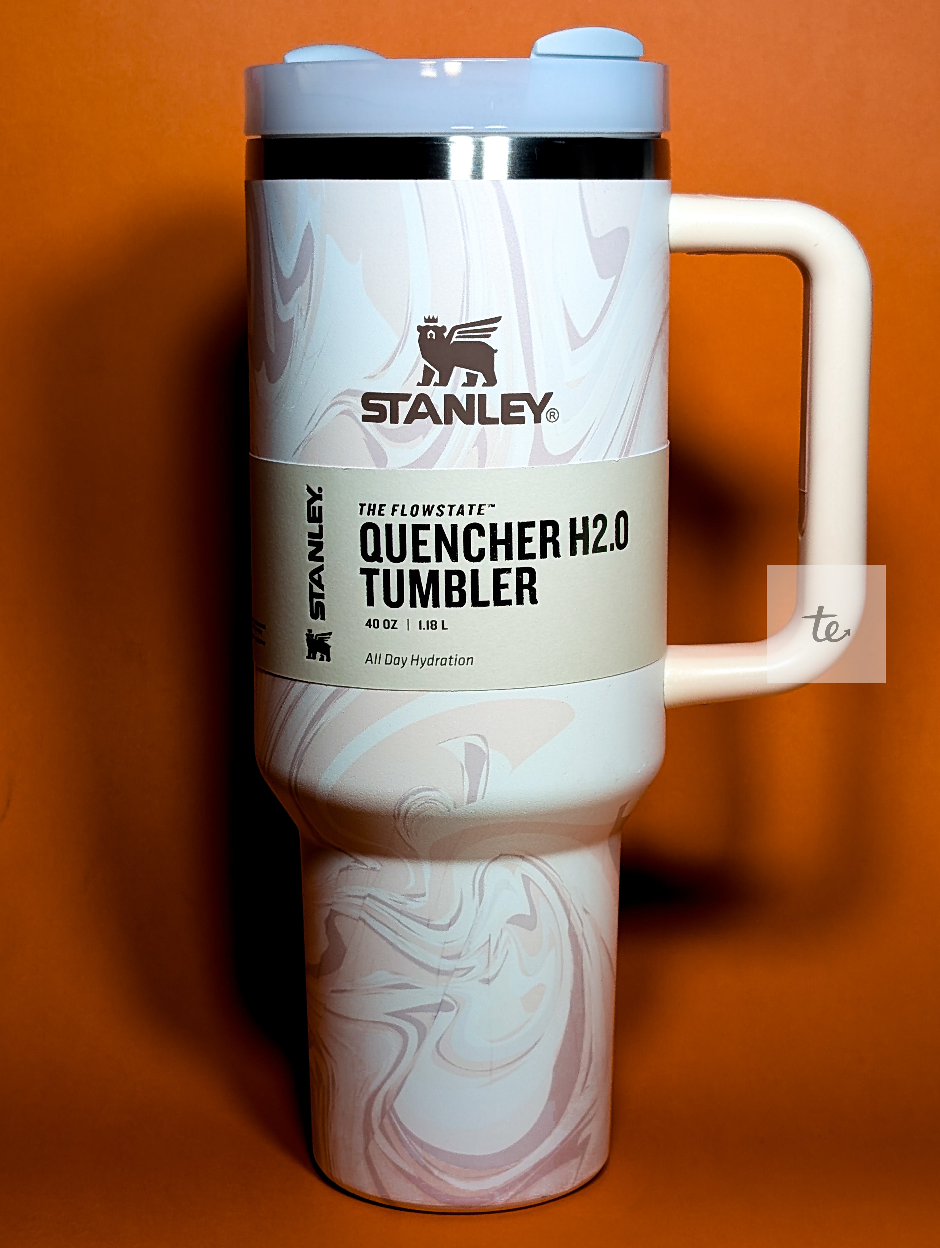 Stanley Quencher 40oz- Rose Quartz Swirl