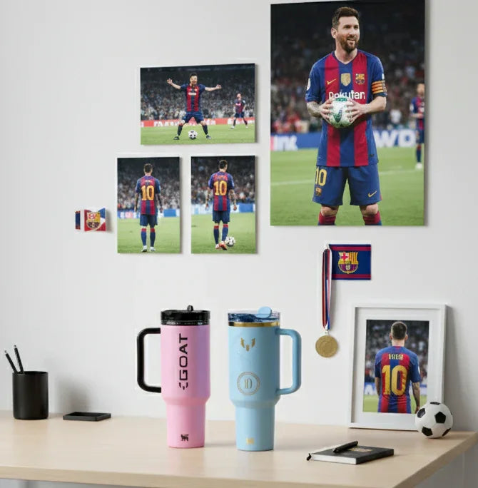 Stanley x Messi Quencher ProTour Flip Straw Tumbler- 40oz