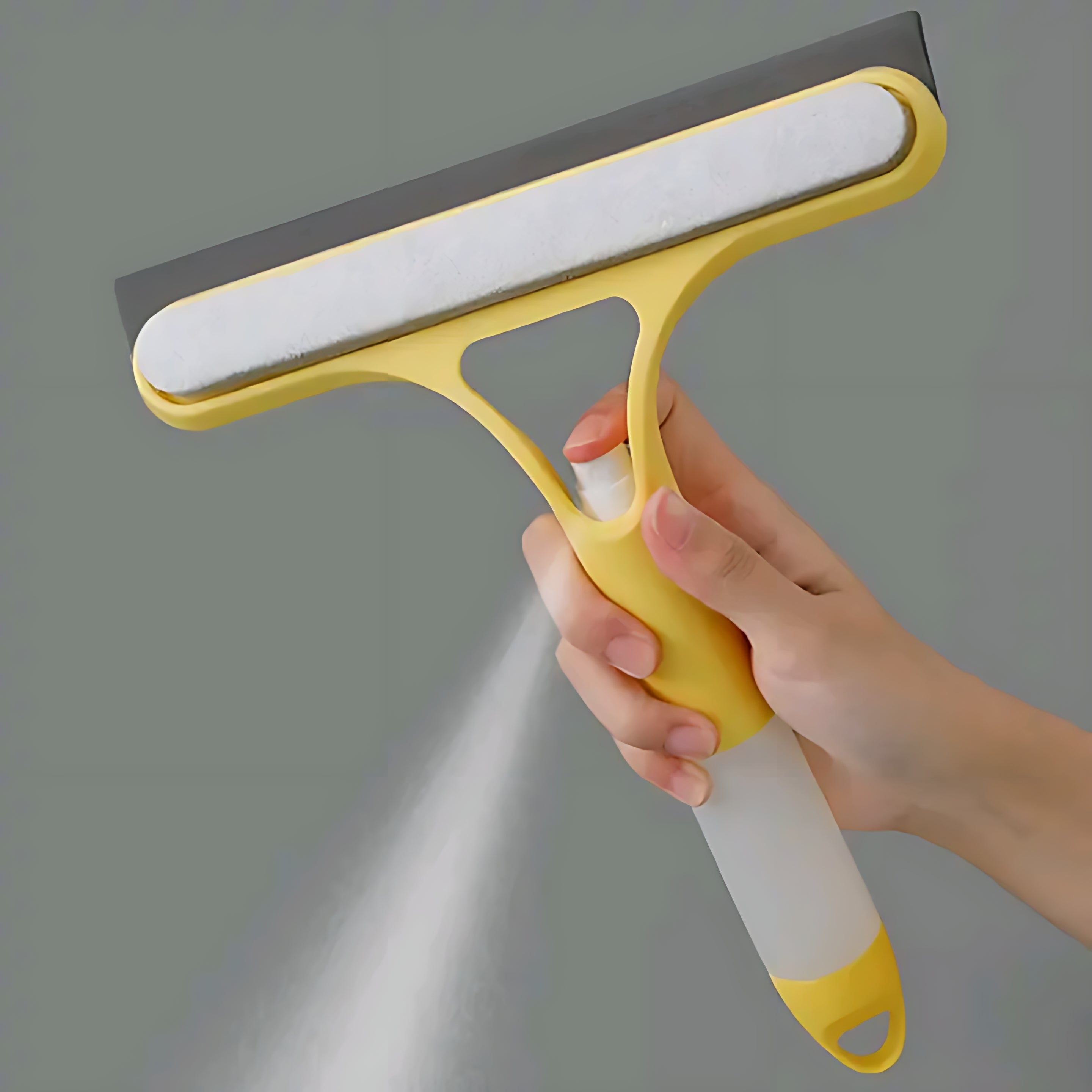 3 in 1 Household Glass/Mirror Cleaning Spray Squeegee