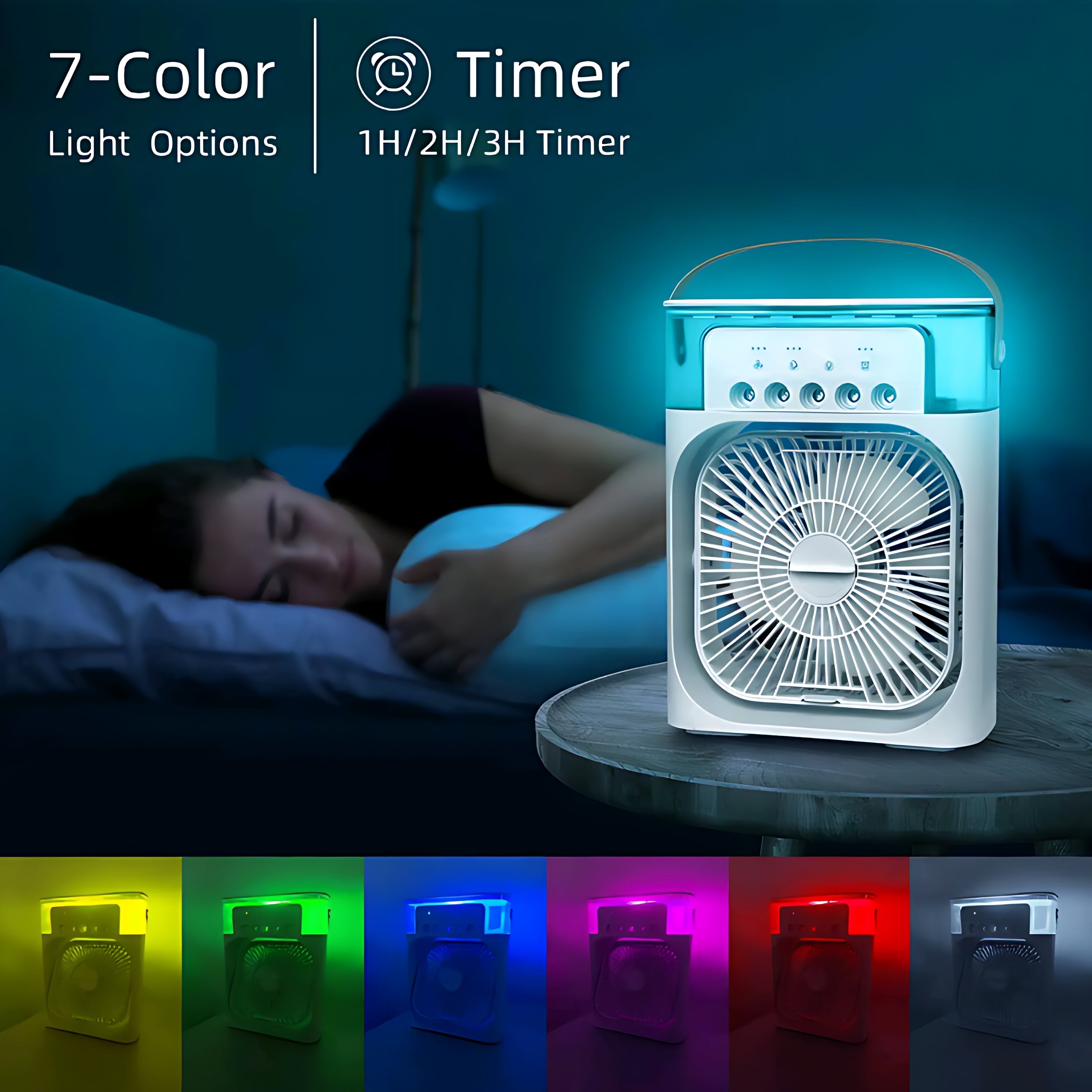 Mini Air Cooler Portable Fan