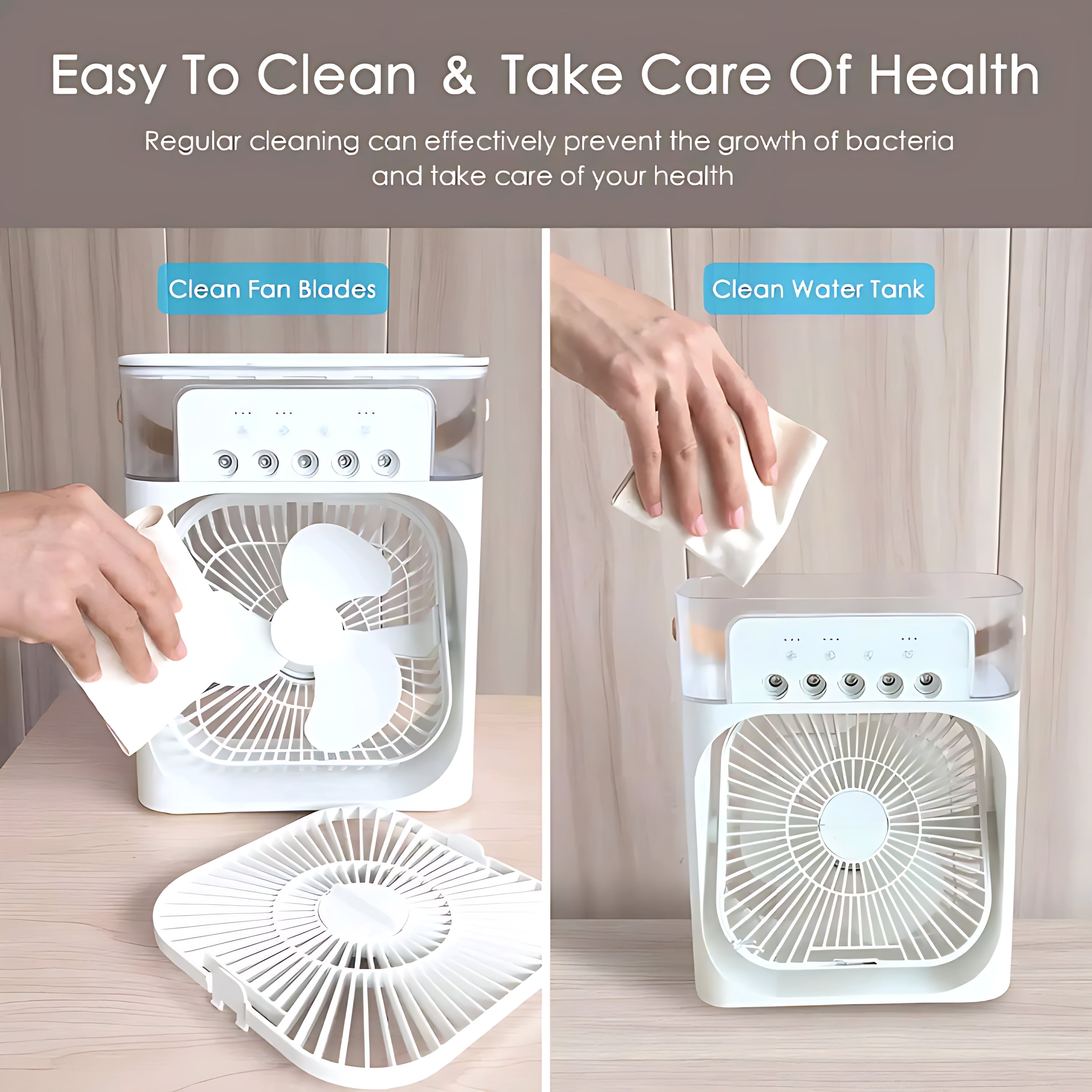 Mini Air Cooler Portable Fan