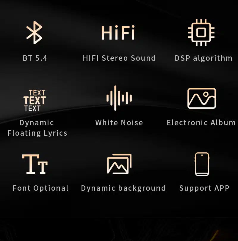 FX-2 Bluetooth Speaker – LED Display, Wooden Design, & Excellent Sound